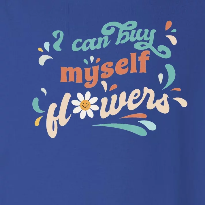 I Can Buy Myself Flowers Valentine's Day Retro Style Toddler Long Sleeve Shirt