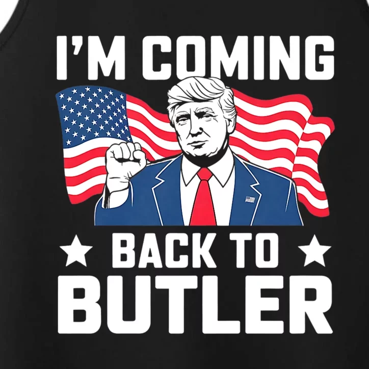 I’M Coming Back To Butler Performance Tank