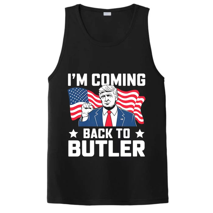 I’M Coming Back To Butler Performance Tank