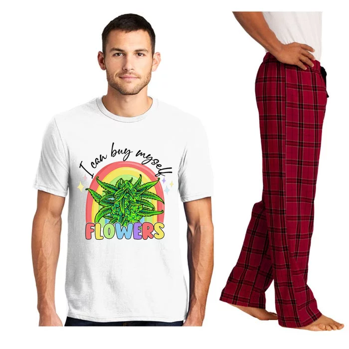 I Can Buy Myself Flowers Stoner Happy 420 Days Cannabis Pajama Set