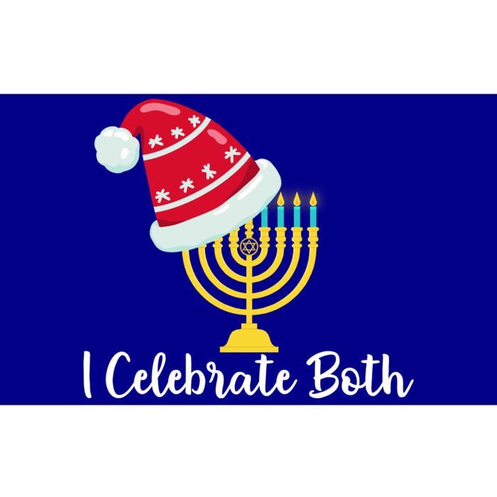 I Celebrate Both Hanukkah Bumper Sticker