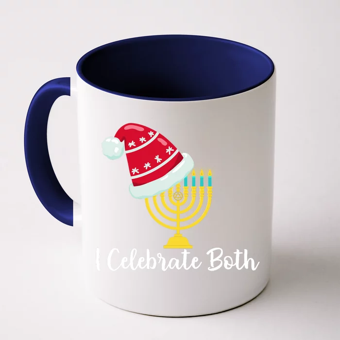 I Celebrate Both Hanukkah Front & Back Coffee Mug