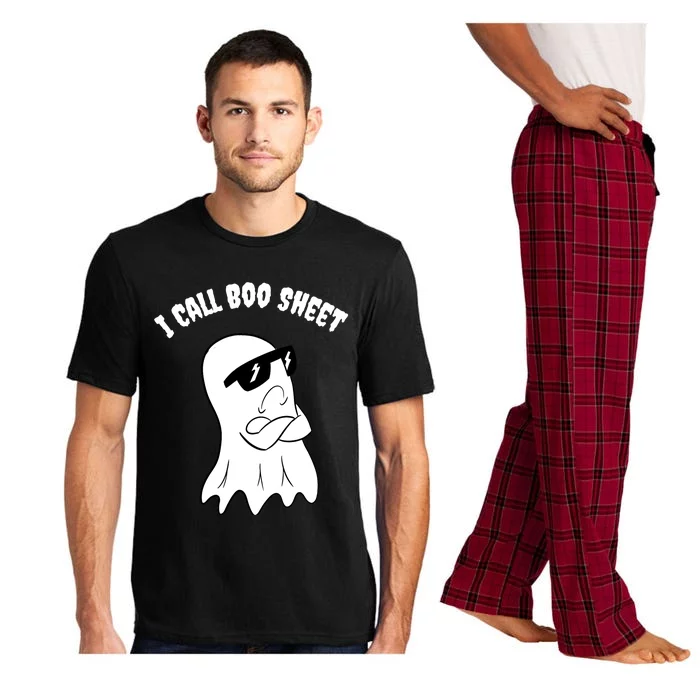 I Call Boo Sheet Halloween Pajama Set