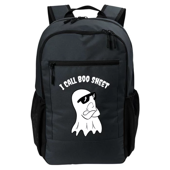 I Call Boo Sheet Halloween Daily Commute Backpack