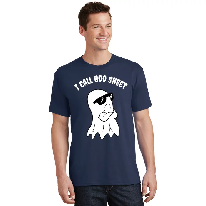 I Call Boo Sheet Halloween T-Shirt