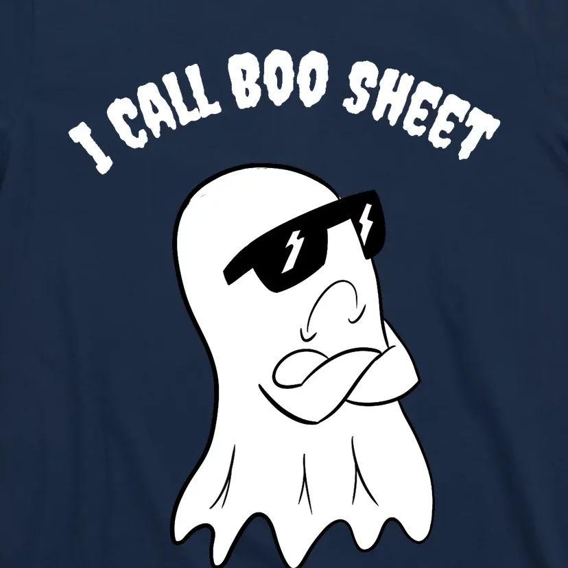 I Call Boo Sheet Halloween T-Shirt