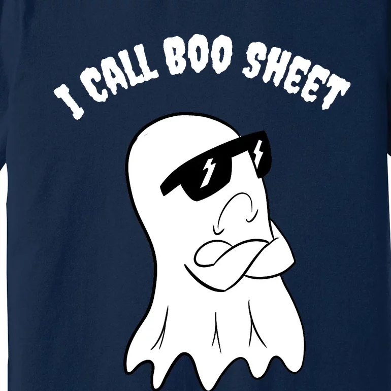 I Call Boo Sheet Halloween Premium T-Shirt