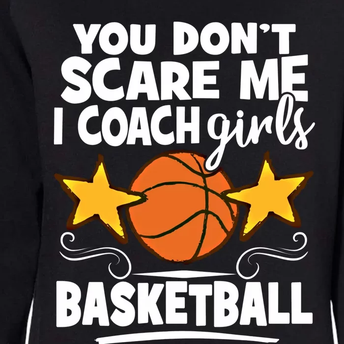 I Coach Basketball Coach Dads Basketball Coaching Gift Womens California Wash Sweatshirt