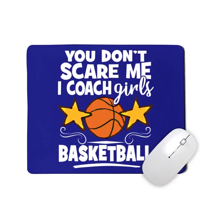 I Coach Basketball Coach Dads Basketball Coaching Gift Mousepad