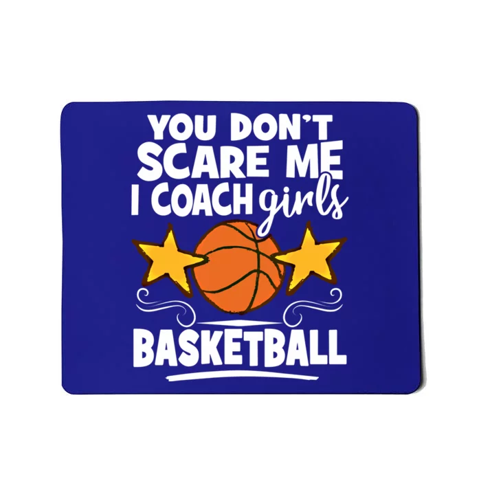 I Coach Basketball Coach Dads Basketball Coaching Gift Mousepad