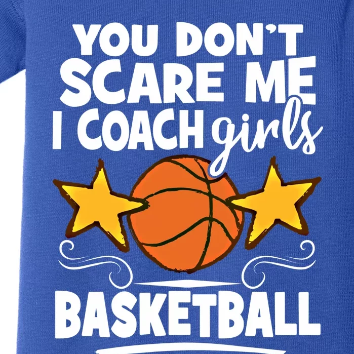 I Coach Basketball Coach Dads Basketball Coaching Gift Baby Bodysuit