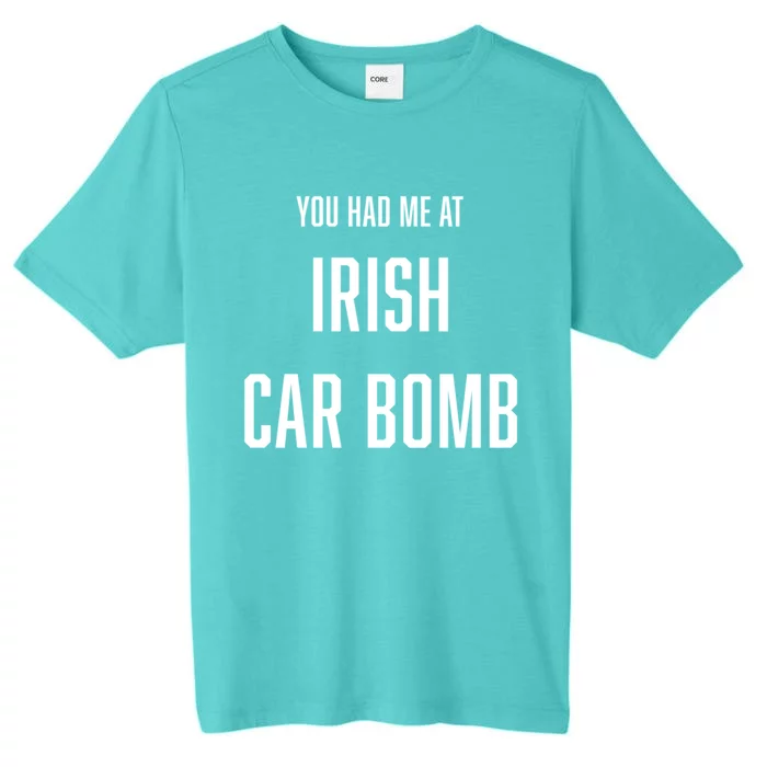 Irish Car Bomb Cocktail Booze Bartender St Patrick's Day Gift ChromaSoft Performance T-Shirt