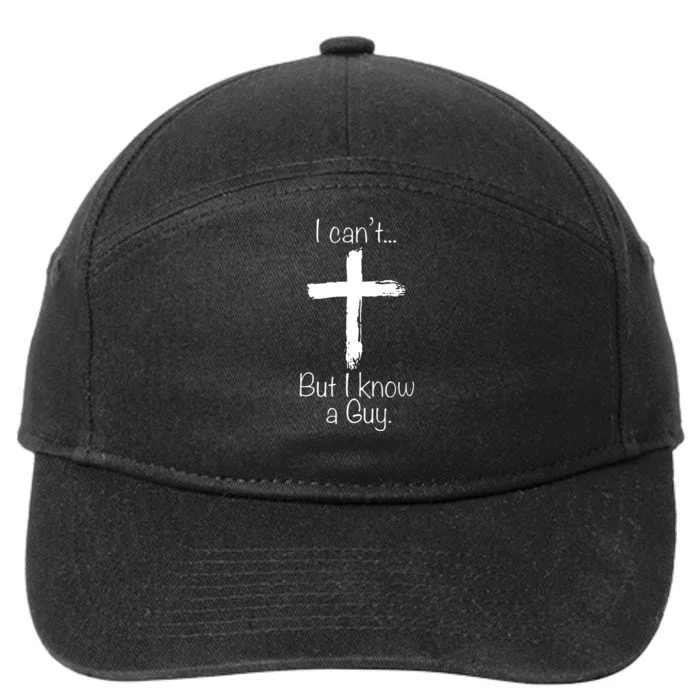 I Can’t But I Know A Guy 7-Panel Snapback Hat