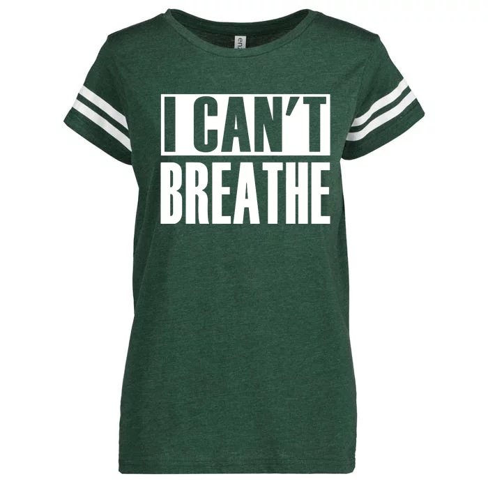 I Cant Breathe Enza Ladies Jersey Football T-Shirt