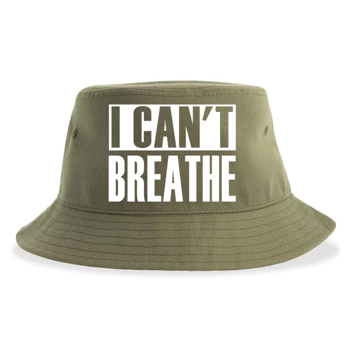 I Cant Breathe Sustainable Bucket Hat