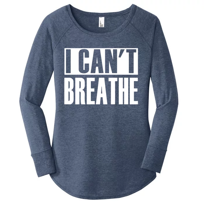 I Cant Breathe Women's Perfect Tri Tunic Long Sleeve Shirt