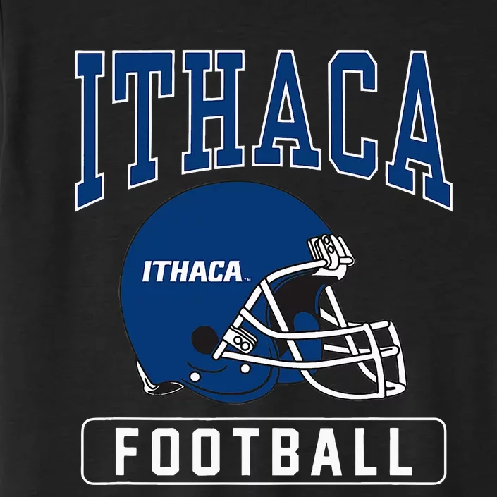 Ithaca College Bombers Football Helmet ChromaSoft Performance T-Shirt