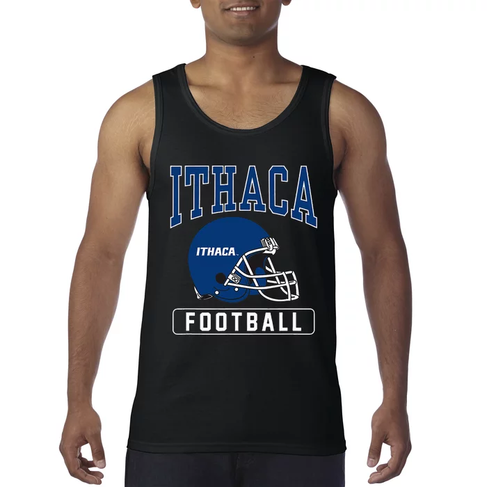 Ithaca College Bombers Football Helmet Tank Top