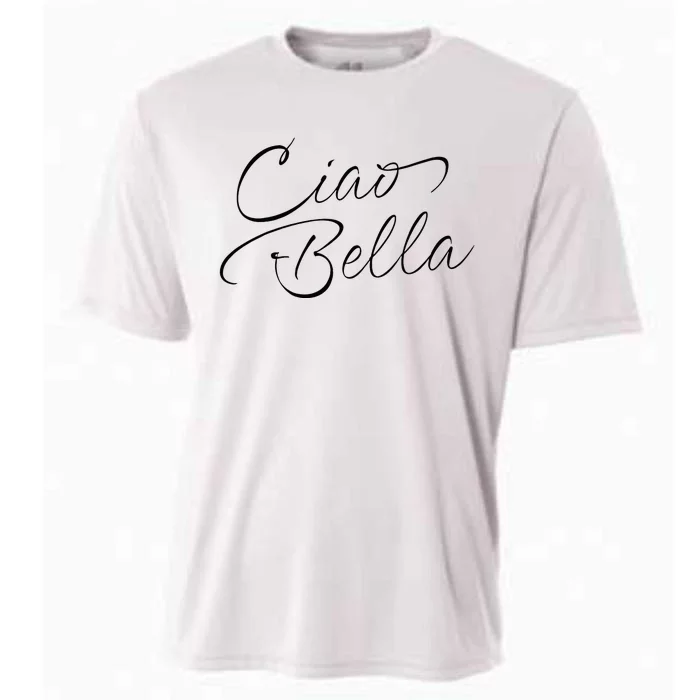 Italian Ciao Bella Cooling Performance Crew T-Shirt