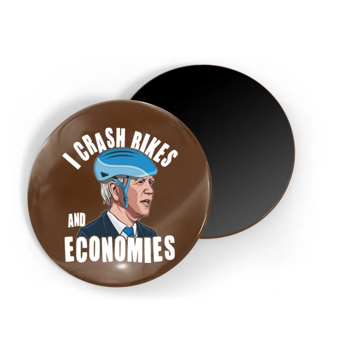 I Crash Bikes And Economies Anti Biden Magnet