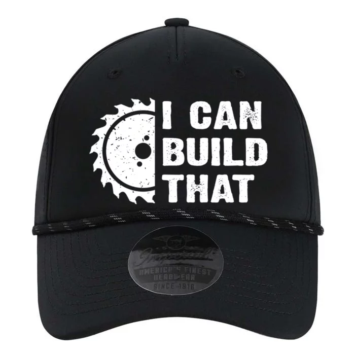 I Can Build That Woodworker Carpenter Funny Woodworking Gift Performance The Dyno Cap