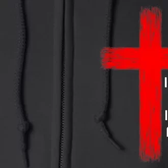 I Cant But I Know A Guy Jesus Cross Full Zip Hoodie