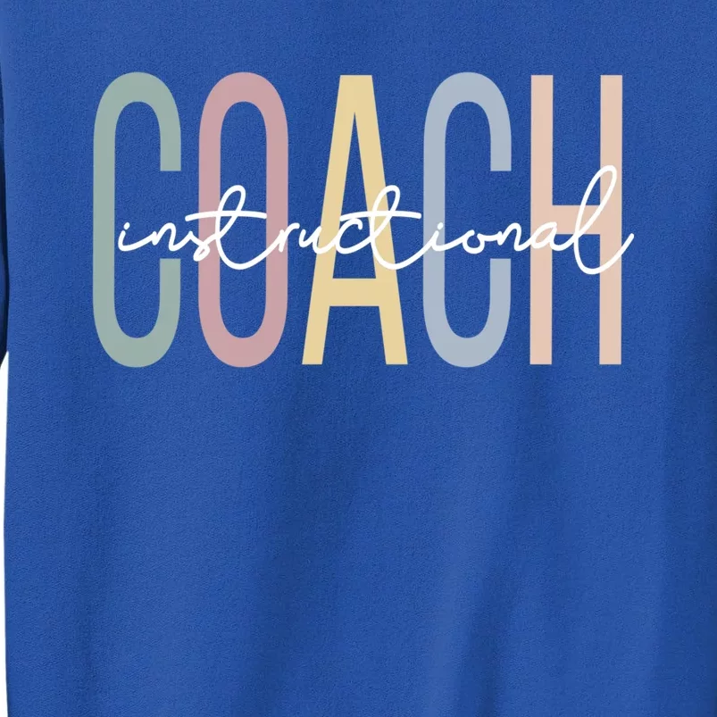 Instructional Coach Boho Instructional Coaching Meaningful Gift Sweatshirt