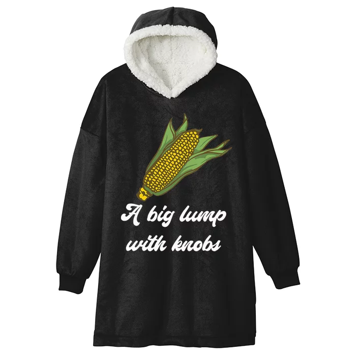 It's Corn Cone A Big Lump With Knobs Corn Corn Tok Hooded Wearable Blanket