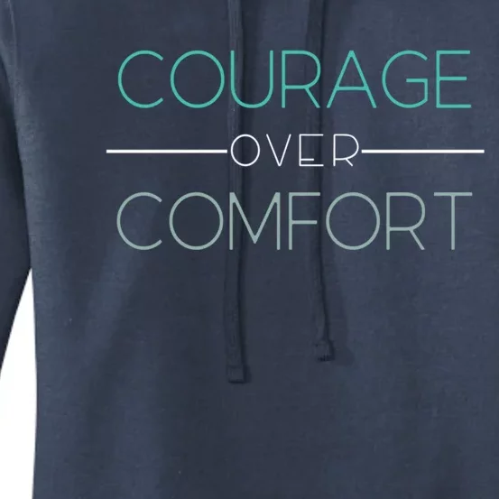 Inspirational Courage Comfort Gift Women's Pullover Hoodie