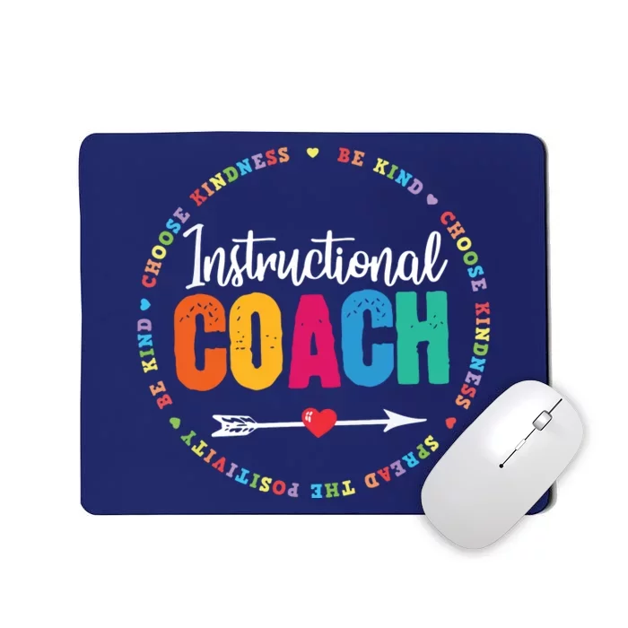 Instructional Coach Crew Back To School Matching Group Mousepad