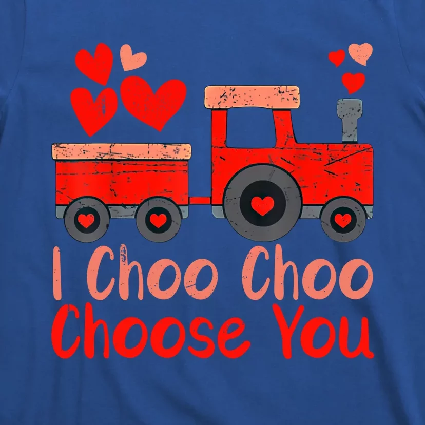 I Choo Choo Choose You Cute Train Heart Valentines Day Gift T-Shirt