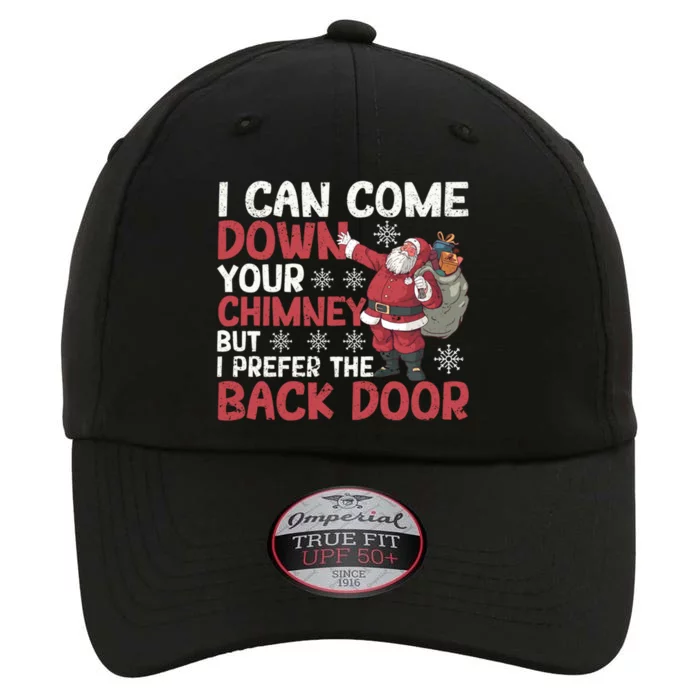 I Can Come Down Your Chimney Dirty Santa Claus Jokes Xmas Pj Cute Gift The Original Performance Cap