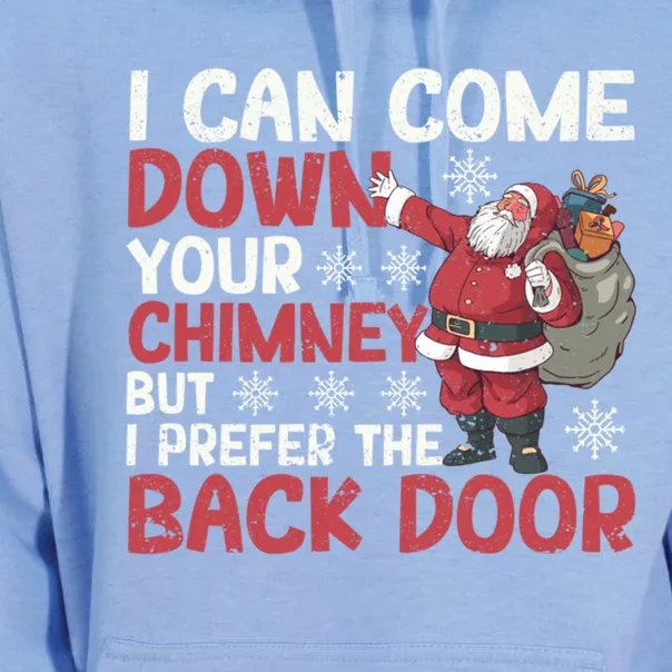 I Can Come Down Your Chimney Dirty Santa Claus Jokes Xmas Pj Cute Gift Unisex Surf Hoodie