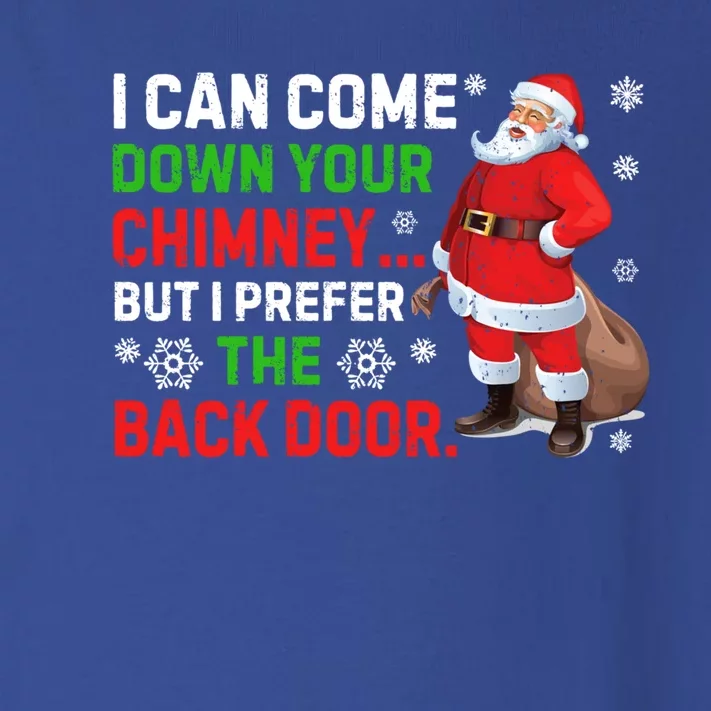 I Can Come Down Your Chimney Funny Santa Claus Christmas Cool Gift Toddler Long Sleeve Shirt