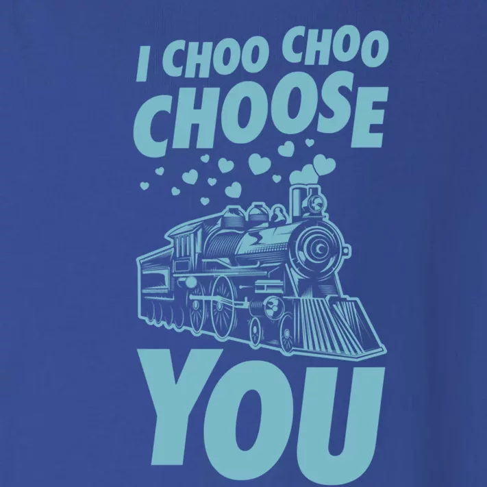 I Choo Choo Choose You Train Themed Valentines Day Funny Gift Toddler Long Sleeve Shirt