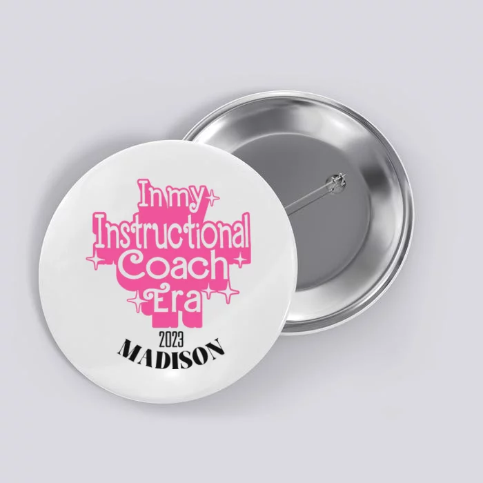 Instructional Coach Christmas Ornament Teacher Mentor Holiday Button