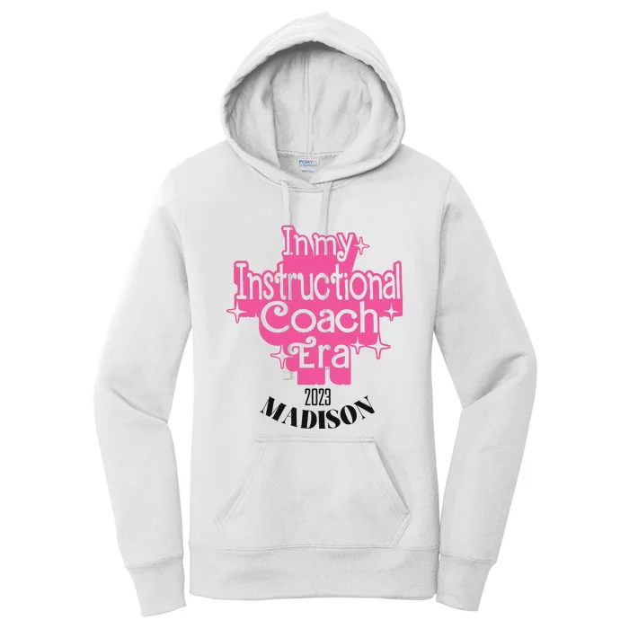 Instructional Coach Christmas Ornament Teacher Mentor Holiday Women's Pullover Hoodie