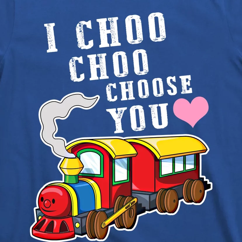 I Choo Choo Choose You Valentines Day Cute Train Gift T-Shirt