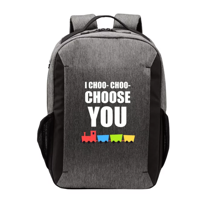 I Choo Choo Choose You Valentines Day Vector Backpack