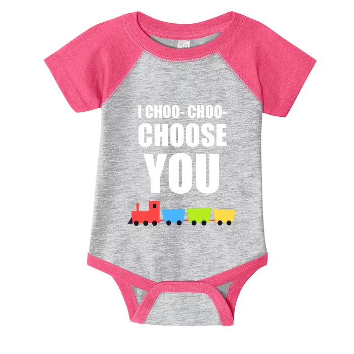 I Choo Choo Choose You Valentines Day Infant Baby Jersey Bodysuit