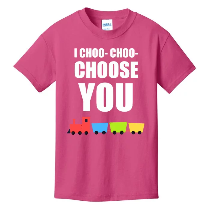 I Choo Choo Choose You Valentines Day Kids T-Shirt