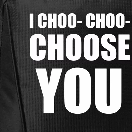 I Choo Choo Choose You Valentines Day City Backpack