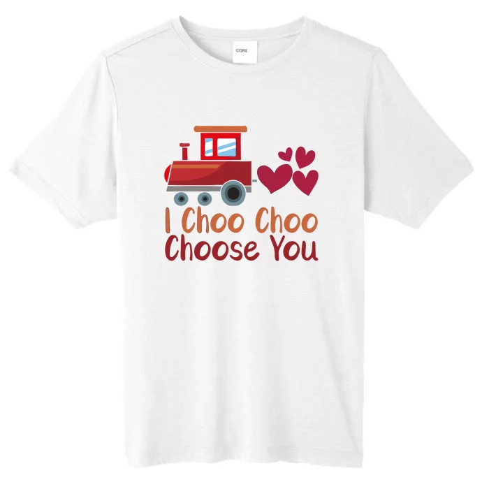 I Choo Choo Choose You Valentines Day ChromaSoft Performance T-Shirt