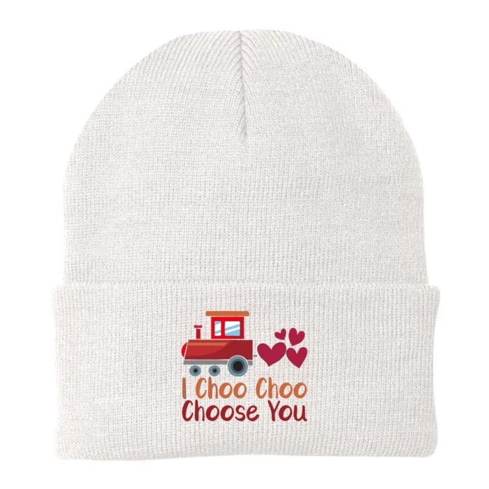 I Choo Choo Choose You Valentines Day Knit Cap Winter Beanie