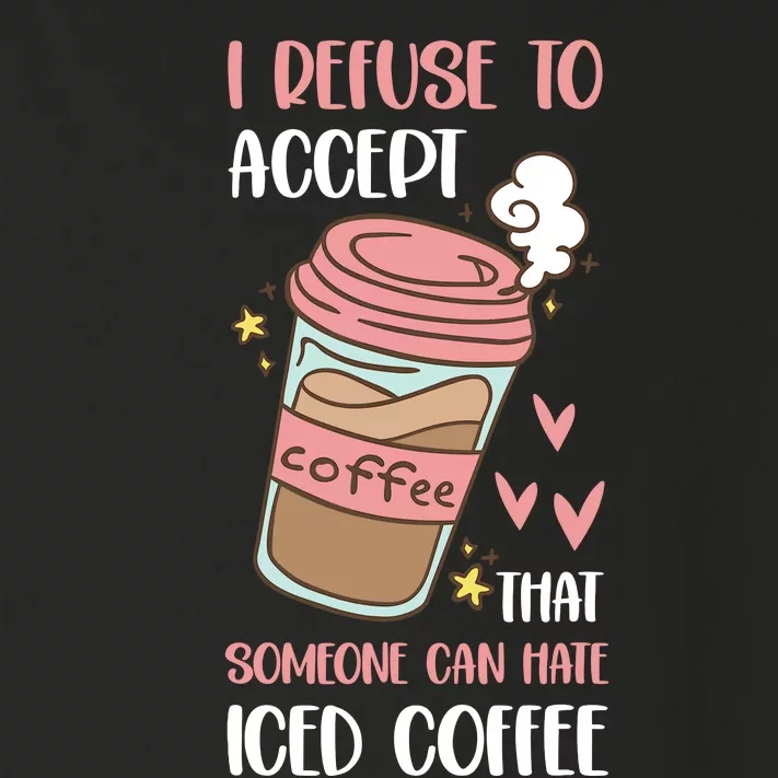 Iced Coffee Cold Brew Latte Coffeeholic Caffeine Espresso Toddler Long Sleeve Shirt