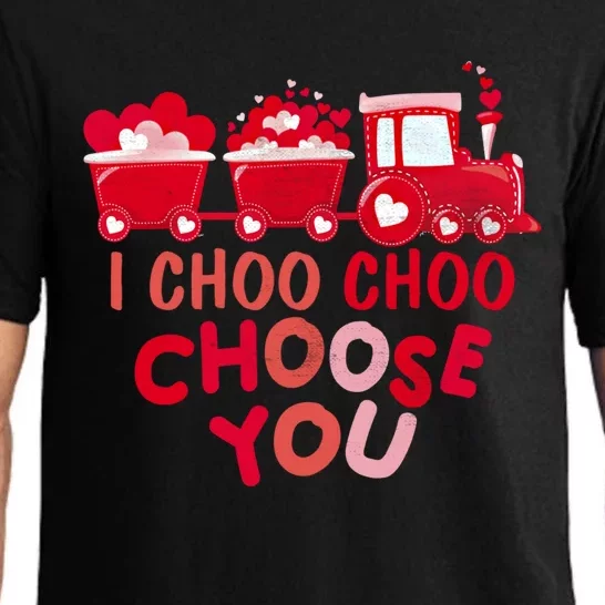 I Choo Choo Choose You Valentines Day Train Meaningful Gift Pajama Set