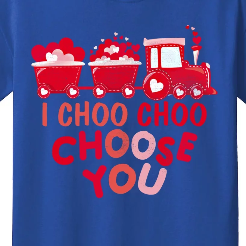 I Choo Choo Choose You Valentines Day Train Meaningful Gift Kids T-Shirt