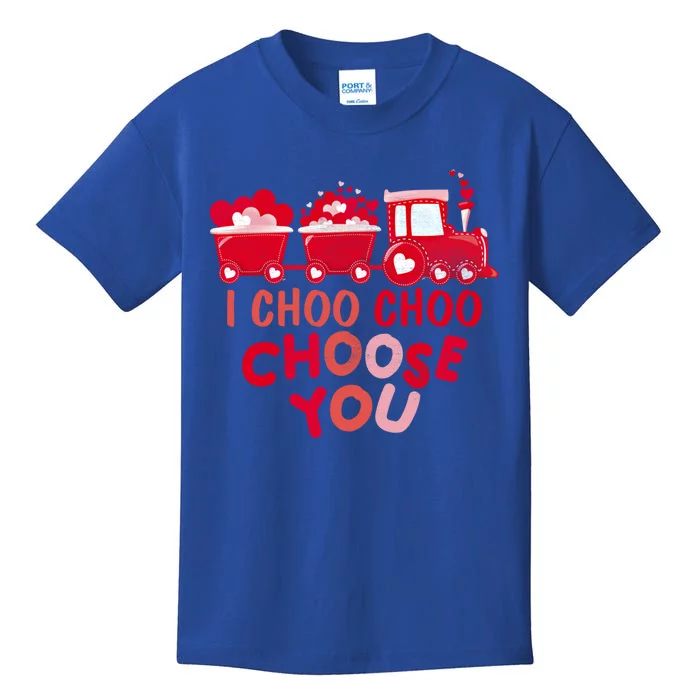 I Choo Choo Choose You Valentines Day Train Meaningful Gift Kids T-Shirt