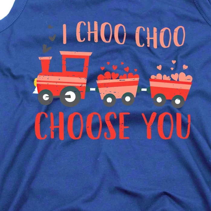 I Choo Choo Choose You Valentines Day Train Gift Tank Top