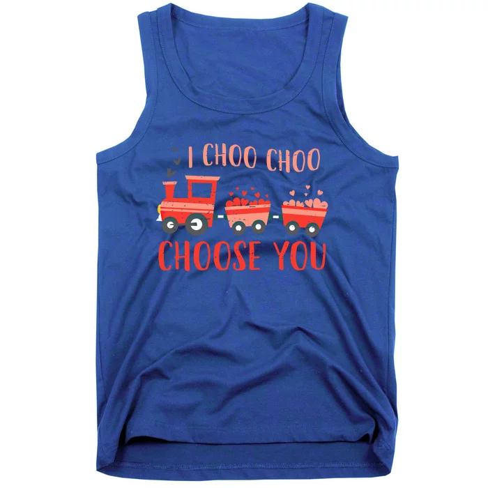 I Choo Choo Choose You Valentines Day Train Gift Tank Top